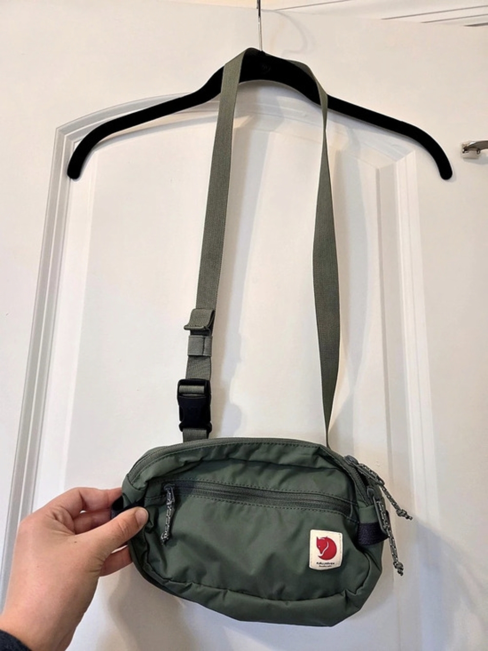 Fjallraven Ulvö Hip Pack Bag Green & Gray